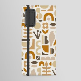 Bohemian Abstract - Earthy Aesthetic Android Wallet Case