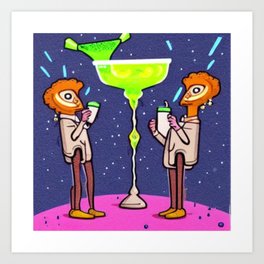 margaritaliens Art Print