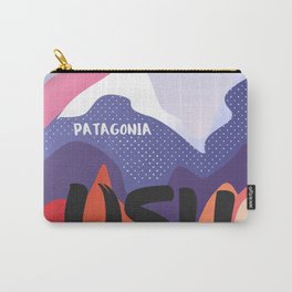 USH Argentina airport Patagonian Carry-All Pouch | Ush, Design, Abstract, Colors, Aircraft, Mountain, Modern, Travel, Graphicdesign, Airportair 