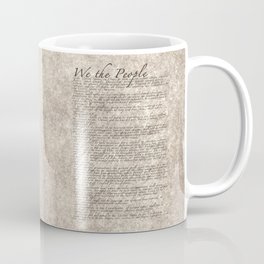 US Constitution - United States Bill of Rights Mug