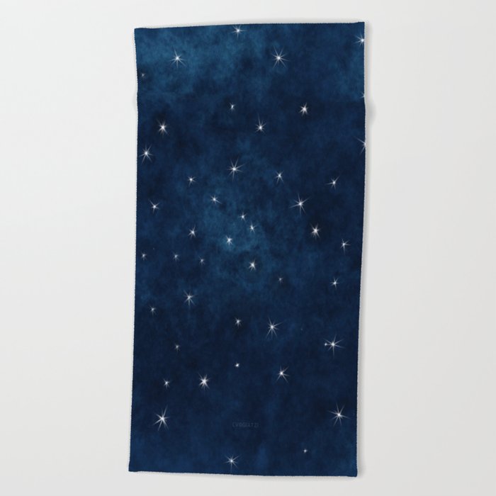 Whispers in the Galaxy Beach Towel