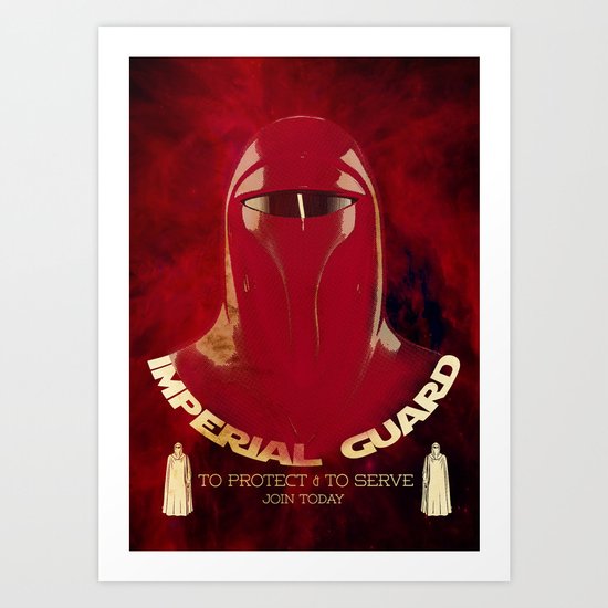 Imperial Guard Art Print