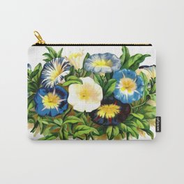 Morning Glories Carry-All Pouch