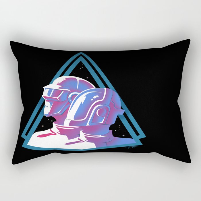 Daft Punk: Daft Deco Rectangular Pillow