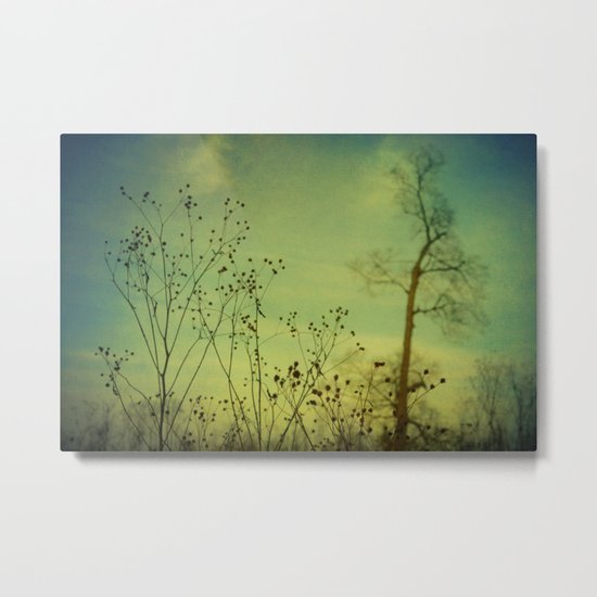 Autumn Hike Metal Print