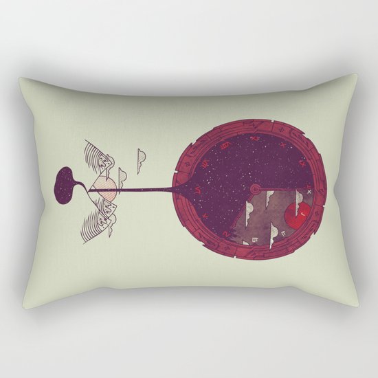 Night Falling Rectangular Pillow