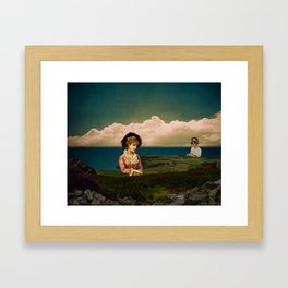 A Place For Lonely Girls Looking For Love Framed Art Print