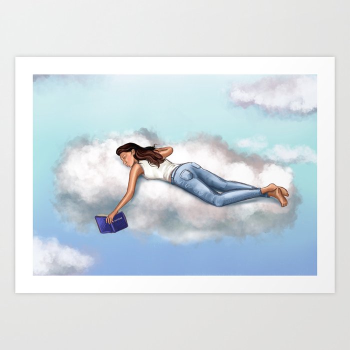 cloud 9 Art Print