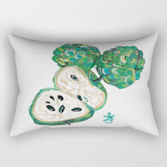 Sweet Sop Sugar Spring Rectangular Pillow