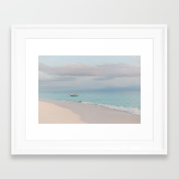Tortuga Framed Art Print | Photography, Digital, Color, Sunset, Caribbean, Paradise, Beach, Island, Tropical, Ocean