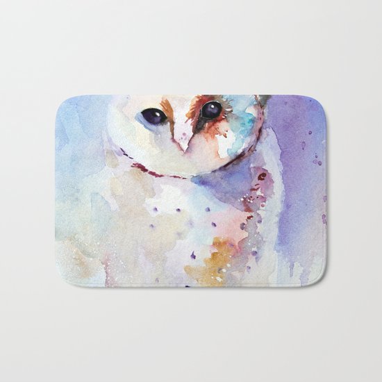 wise owl Bath Mat