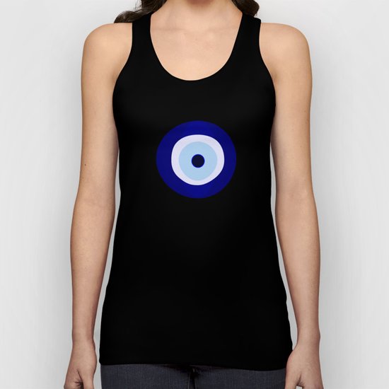 Evil Eye Lava Pattern Unisex Tank Top