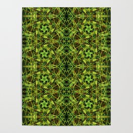 Liquid Light Series 71 ~ Colorful Abstract Fractal Pattern Poster