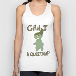 Axew a question Unisex Tank Top