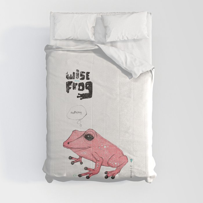 wise frog Comforter