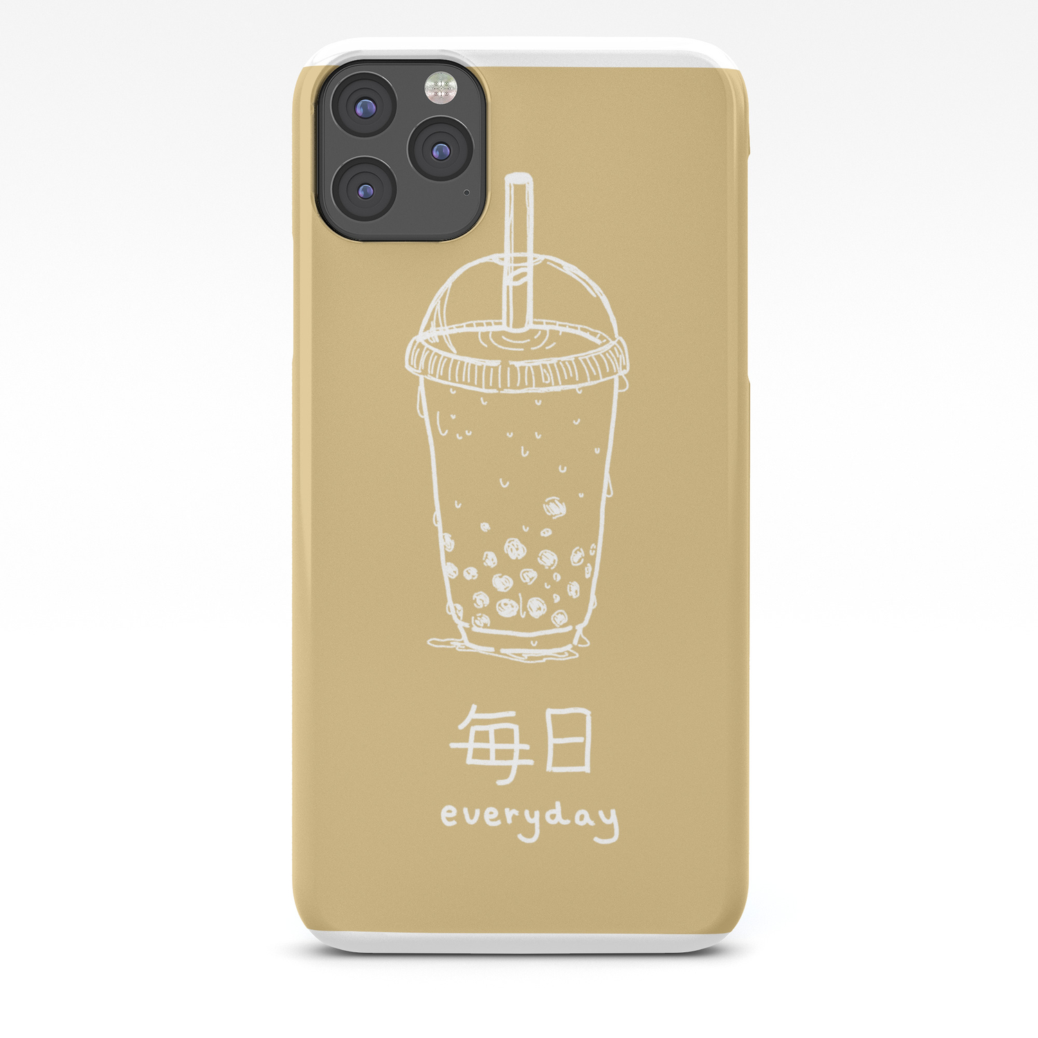 Bubble Tea Boba Mainichi Iphone Case By Madlittleworld Society6