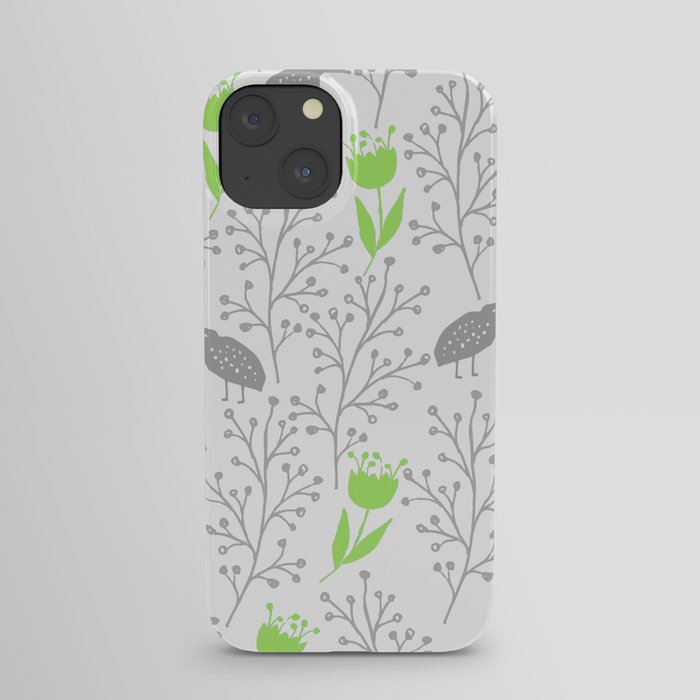 KiwiGarden - green and gray iPhone Case