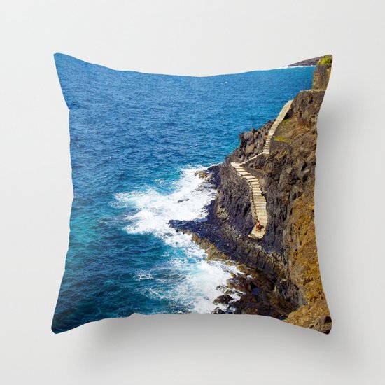 Gone Fishing Throw Pillow