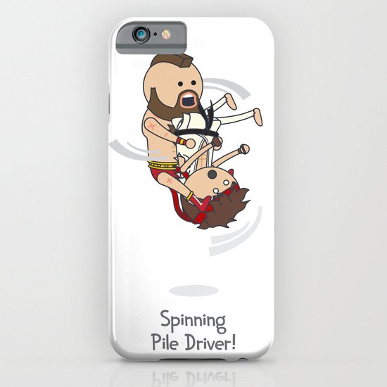 Spinning Pile Driver iPhone & iPod Case