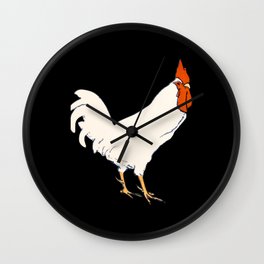 Rooster Beautiful Vintage Wall Clock