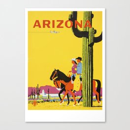 Vintage Arizona  Canvas Print