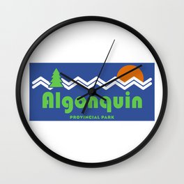 Algonquin Provincial Park Wall Clock