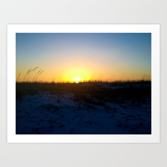 She Is There Now Art Print