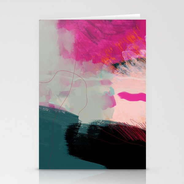 new abstract 1 Stationery Cards