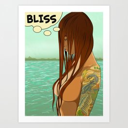 Bliss Art Print