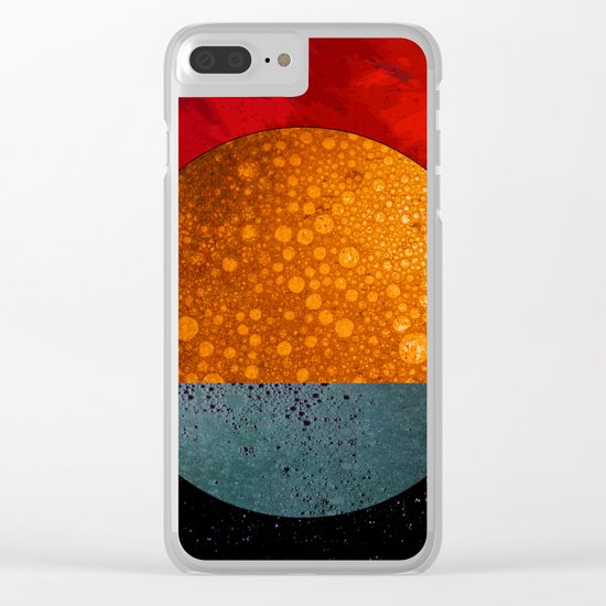 Abstract #202 Clear iPhone Case