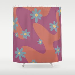 Flower Power II Shower Curtain