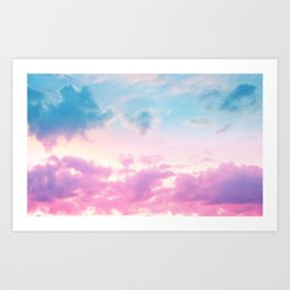 Pink Clouds Art Prints For Any Decor Style Society6
