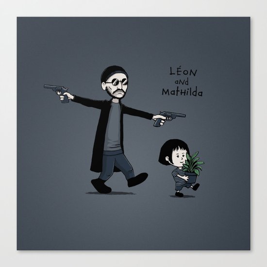Leon and Mathilda Canvas Print