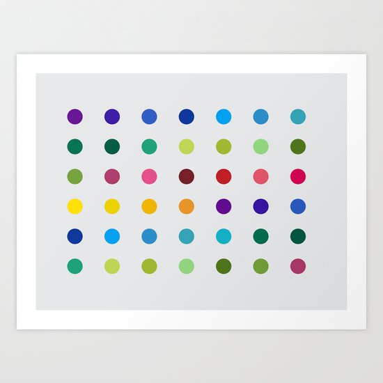 Geometric - Landscapes 3/4 Art Print