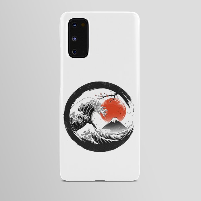 The Great Sumi Wave Android Case