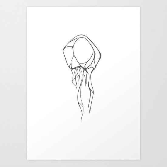 squid Art Print
