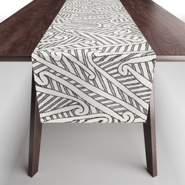 Maori Pattern Table Runner