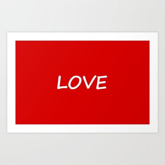 Love Art Print