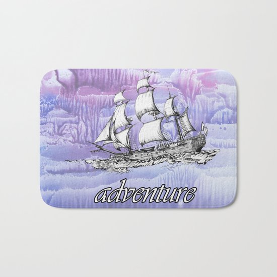 Everyday new adventure Bath Mat