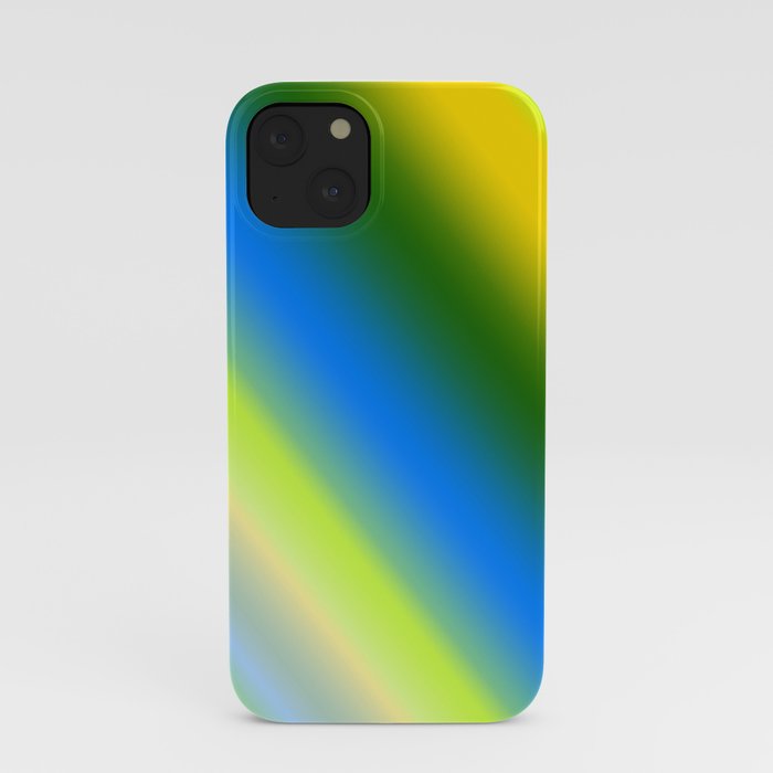 Lemon & Lime Stripes iPhone Case