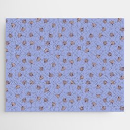 Fly Pattern Lilac Jigsaw Puzzle