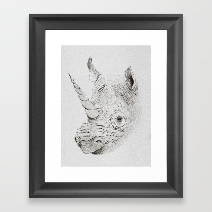 Rhinoplasty Framed Art Print