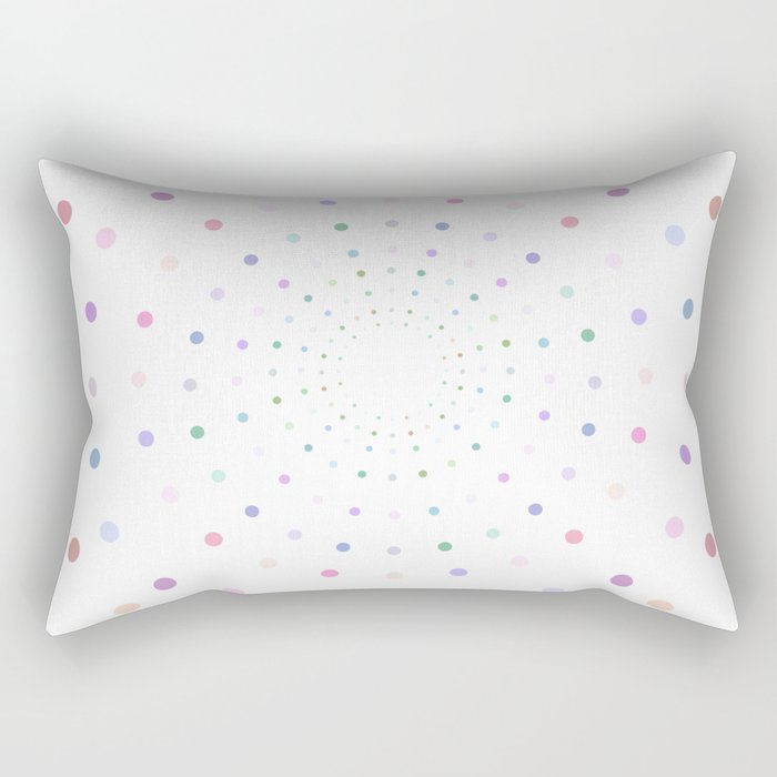 Joyful Dots Rectangular Pillow
