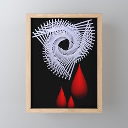 drops -05- Framed Mini Art Print