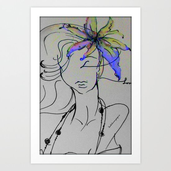 Fashion Latina Art Print