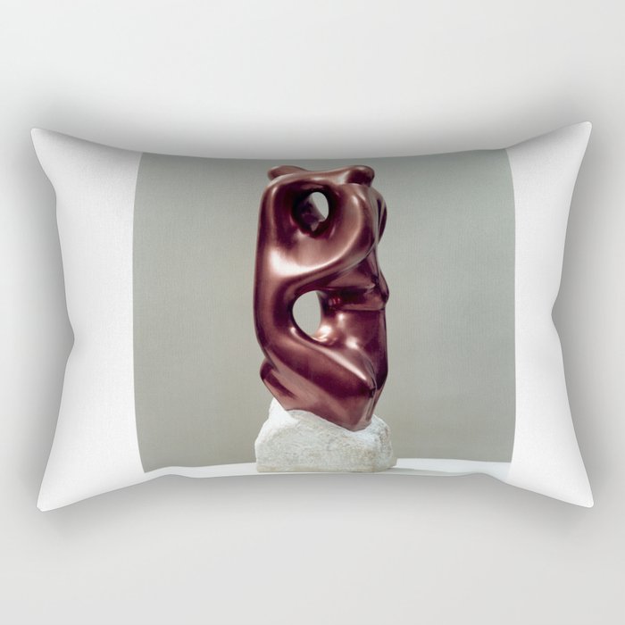 Siamese Twins by Shimon Drory Rectangular Pillow