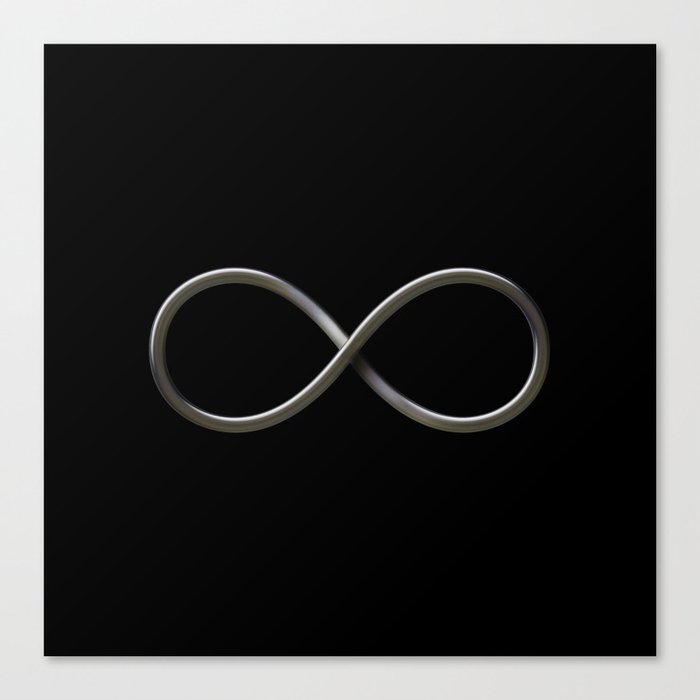 Infinity symbol Canvas Print