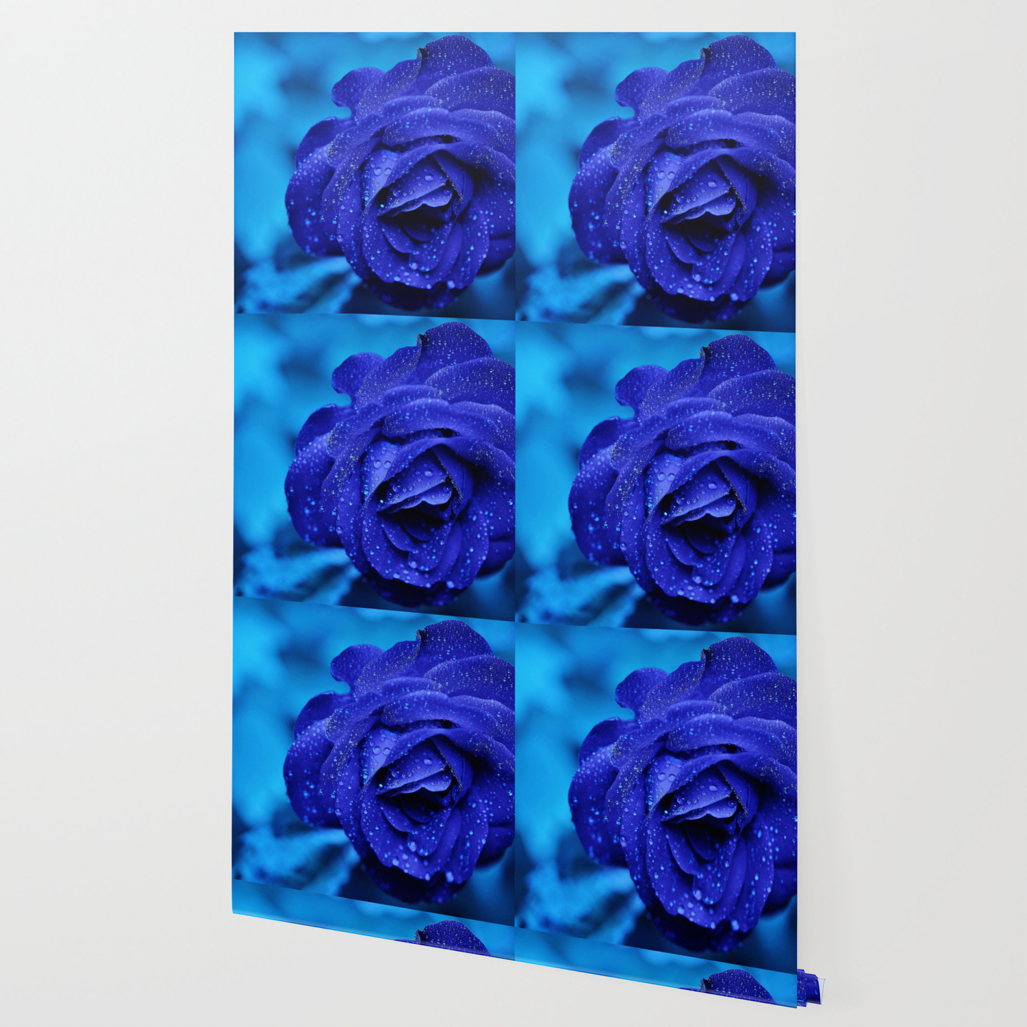 Blue Rose Wallpaper By Igordron Society6