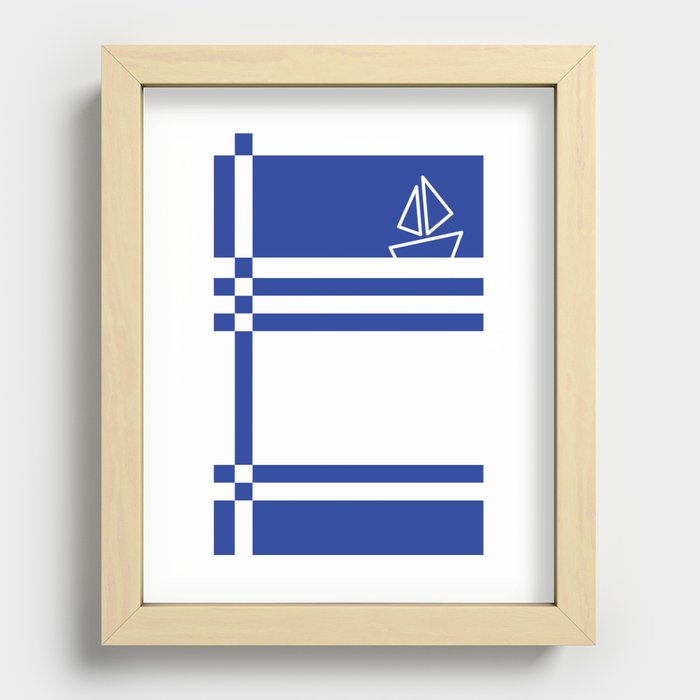 Sailor Recessed Framed Print