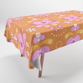 Retro Hippie Pattern Tablecloth